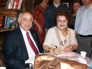 A escritora Norma Soares e seu esposo o Deputado Prof.Teodoro.