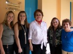 Mariana Migliari(Formiga Solidária), Sra Gabriela Ferrer, Sra Norma Soares, Sra Meire Costa Lima(MMLC), Sra Sônia Reis(Inst. Dr Rocha Lima)